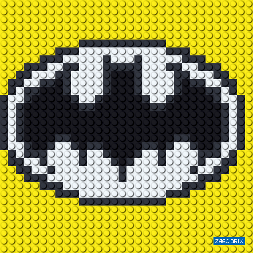 Конструктор ZAGOBRIX KIDS - картина "Бетмен"