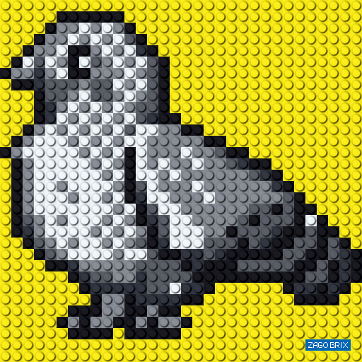 Конструктор ZAGOBRIX KIDS - картина "Пташка"