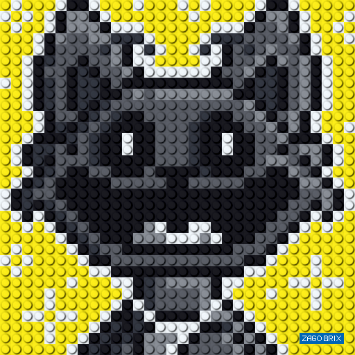 Конструктор ZAGOBRIX KIDS - картина "Кіт Дремот"