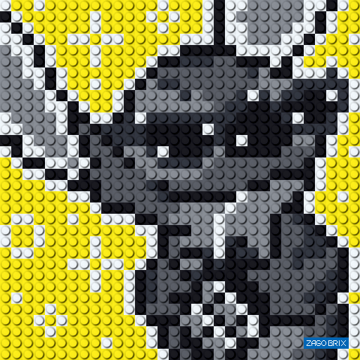 Конструктор ZAGOBRIX KIDS - картина "Стіч №2"