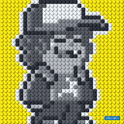 Конструктор ZAGOBRIX KIDS - картина "Дастін з Дивних Див"