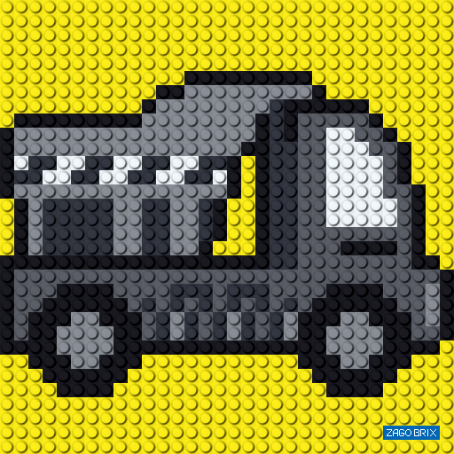 Конструктор ZAGOBRIX KIDS - картина "Вантажівка"